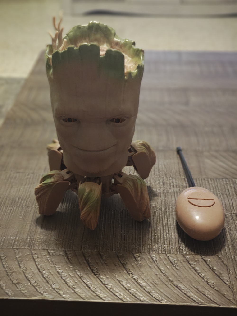 Disney Baby Groot Remote Control Figure - Brown & Green